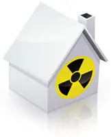 Radon kan leta sig upp från krypgrund till övriga huset
